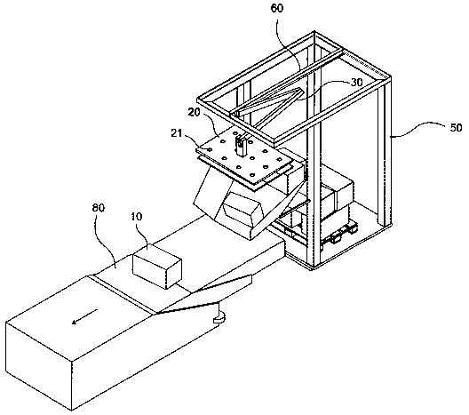 A single figure which represents the drawing illustrating the invention.